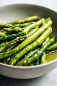 Oven Roasted Asparagus With Olive Oil And Garlic 3