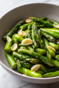 Oven Roasted Asparagus With Olive Oil And Garlic 4