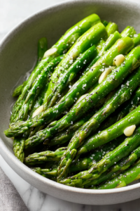 Oven Roasted Asparagus With Olive Oil And Garlic 5