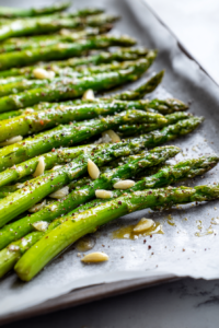 Oven Roasted Asparagus With Olive Oil And Garlic 6