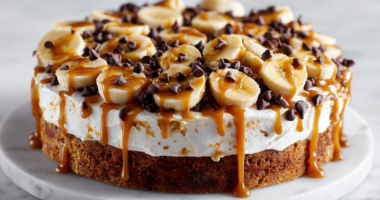 Banana Chocolate Chip Cake recipe