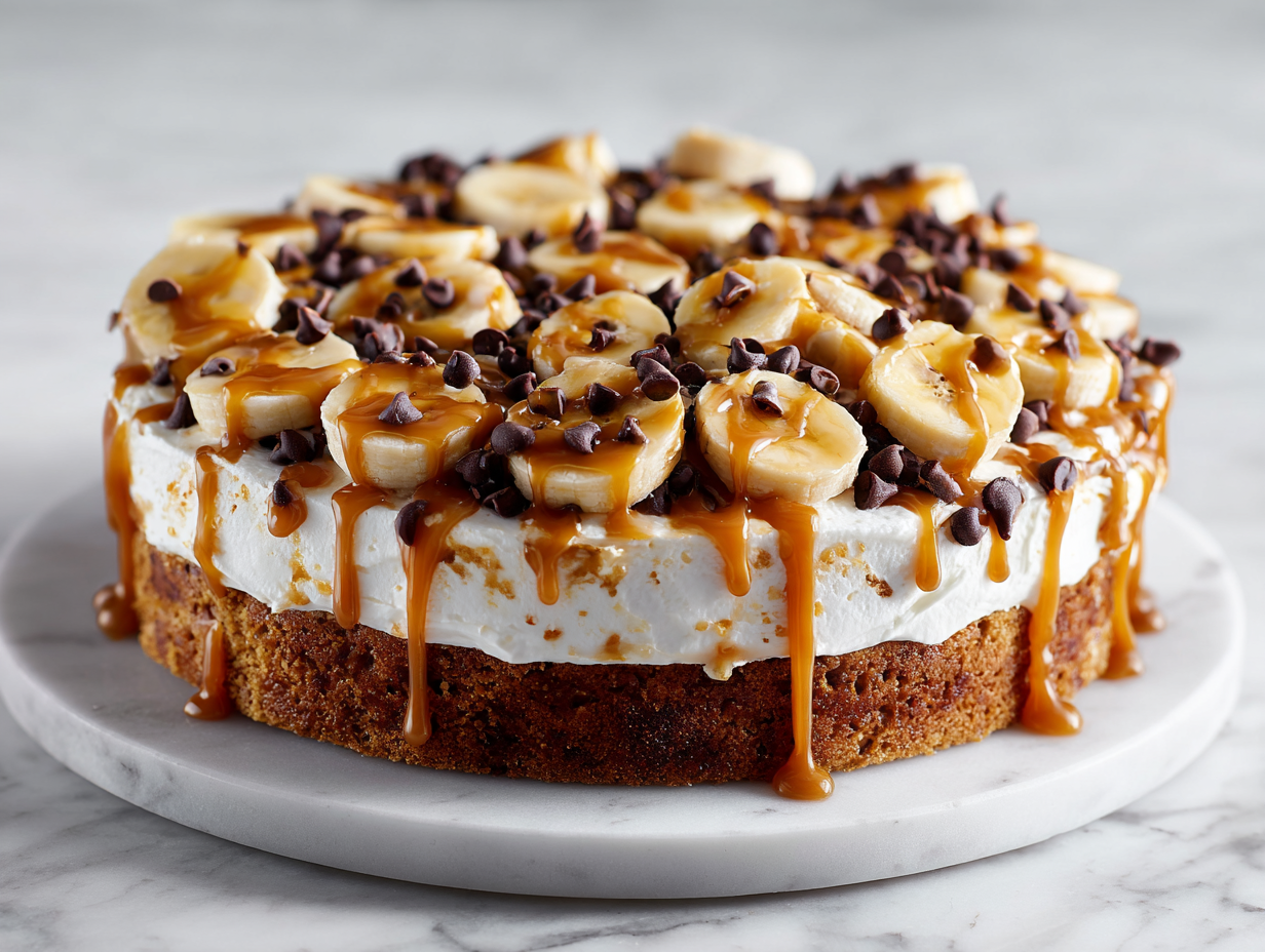 Banana Chocolate Chip Cake recipe