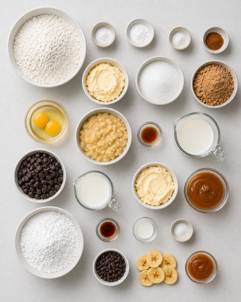 Banana and Chocolate Chip Cake Recipe