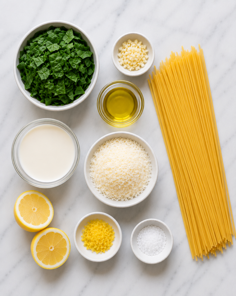 Creamy Spinach Pasta Recipe 2 Creamy Spinach Pasta Recipe Ingredients 2026 Main Course Creamy Spinach Pasta Recipe Ingredients
