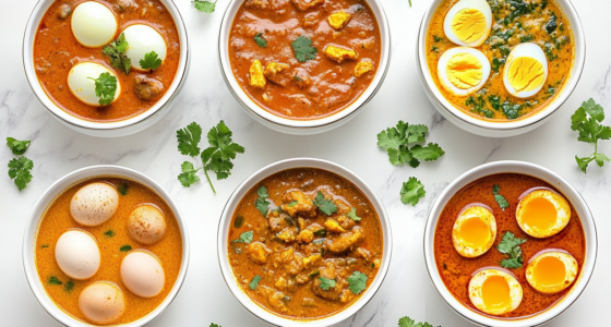 Egg Curry Recipes