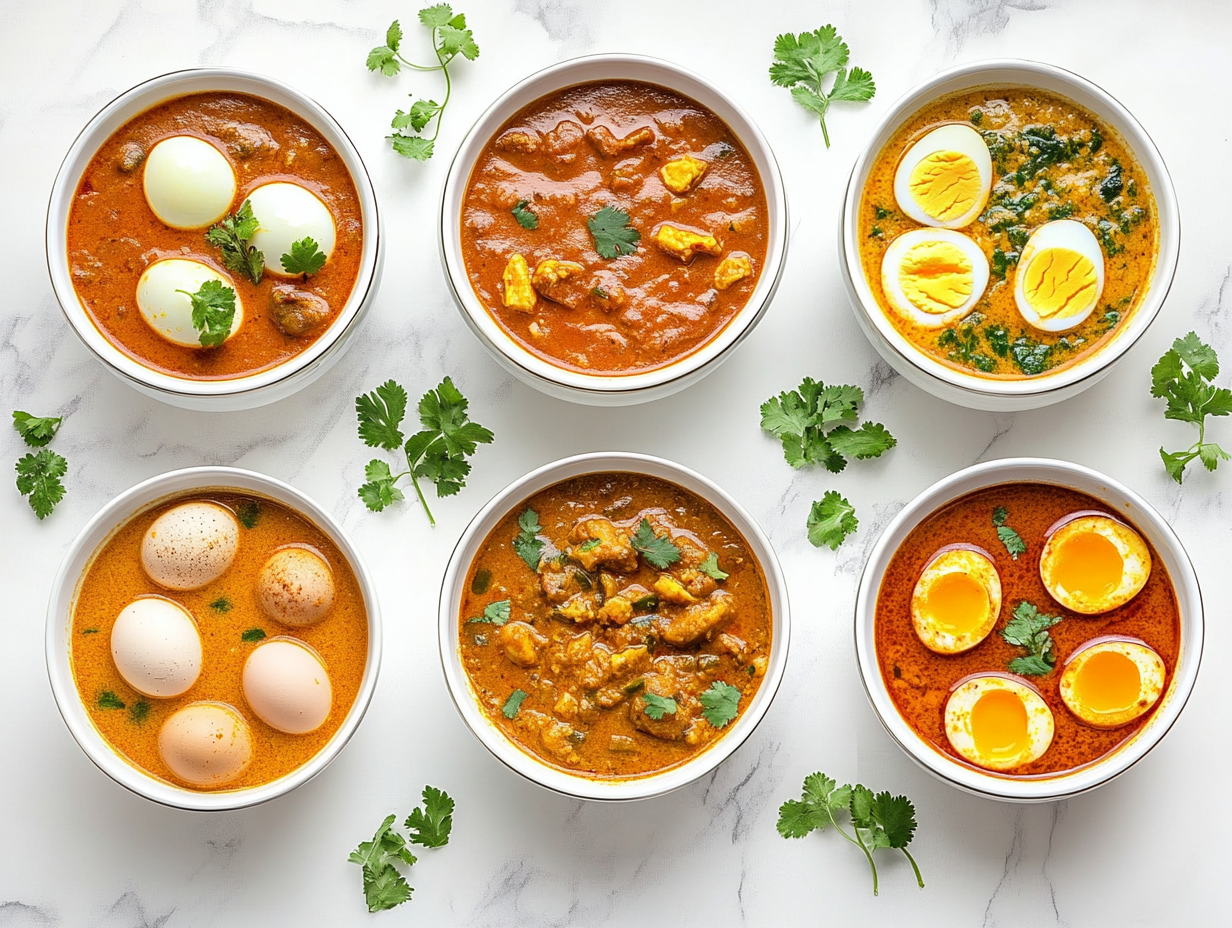 Egg Curry Recipes