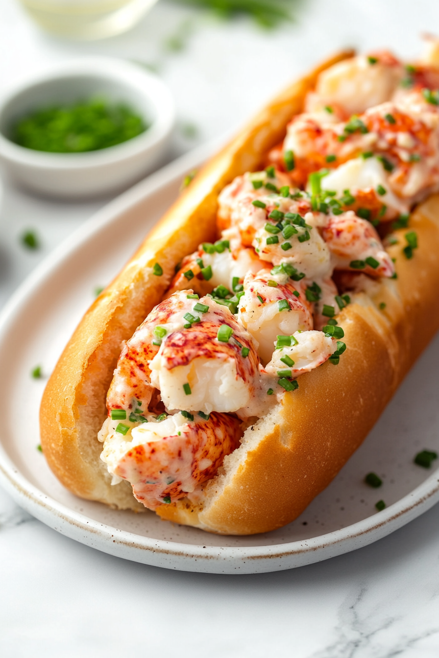Lobster Roll recipe card