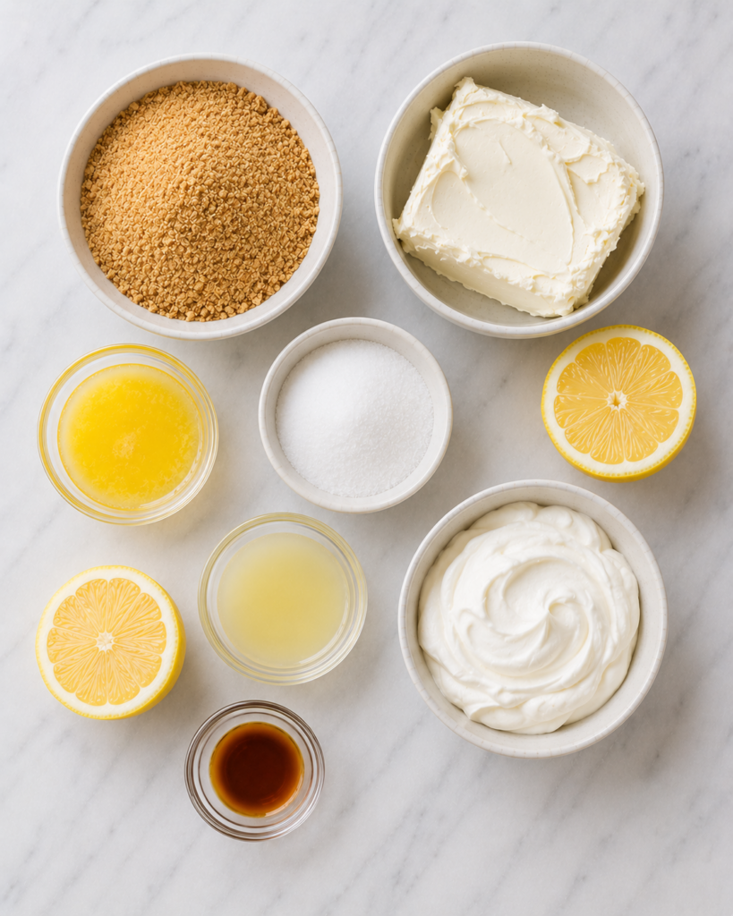 No-bake Lemon Cheesecake Recipe 2 No bake Lemon Cheesecake Recipe Ingredients 2026 Desserts No bake Lemon Cheesecake Recipe Ingredients