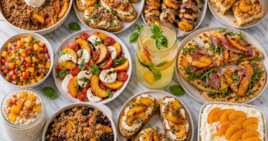12 Fresh Peach Recipes to Make This July images