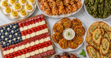 7 Easy 4th of July Appetizerss IMAGE