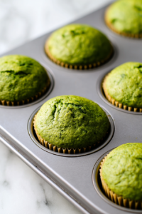 Healthy Banana Spinach Muffins 6