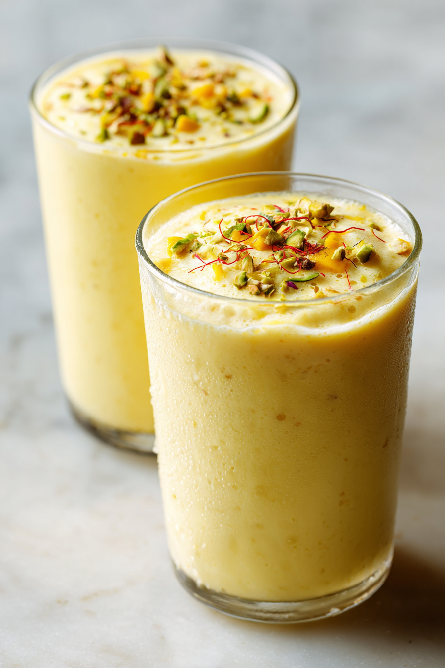 Mango Lassi Recipe card