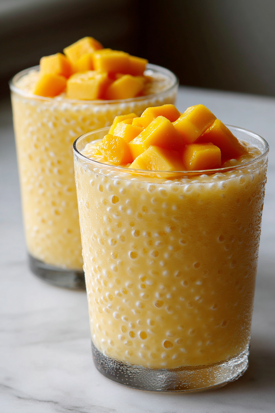 Mango Sago Recipe card