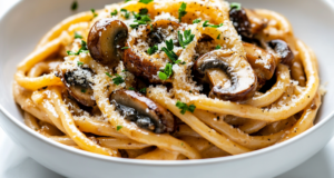 Miso Mushroom Bucatini