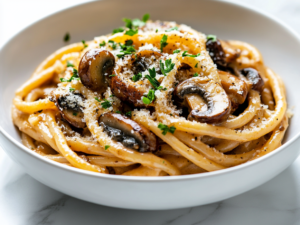 Miso Mushroom Bucatini