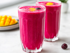 Mulberry Mango Smoothie