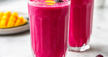 Mulberry Mango Smoothie