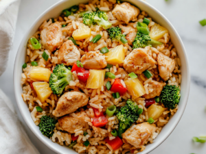 Pineapple Chicken and Rice