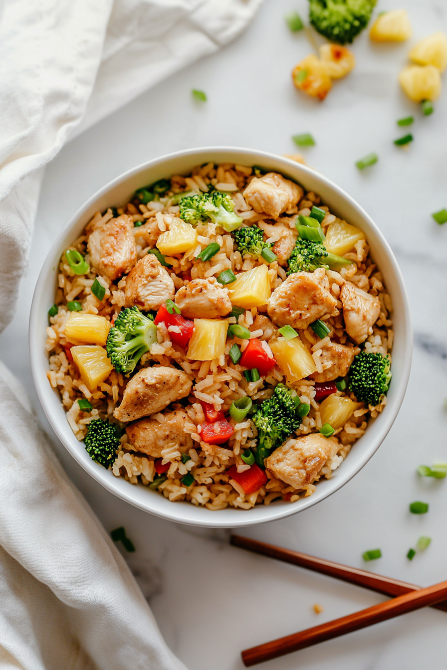Pineapple Chicken and Rice 2 Pineapple Chicken and Rice recipe card 2026 Main Course Pineapple Chicken and Rice recipe card