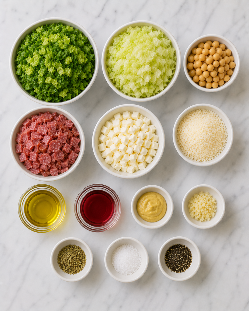 La Scala Chopped Salad Recipe Ingredients