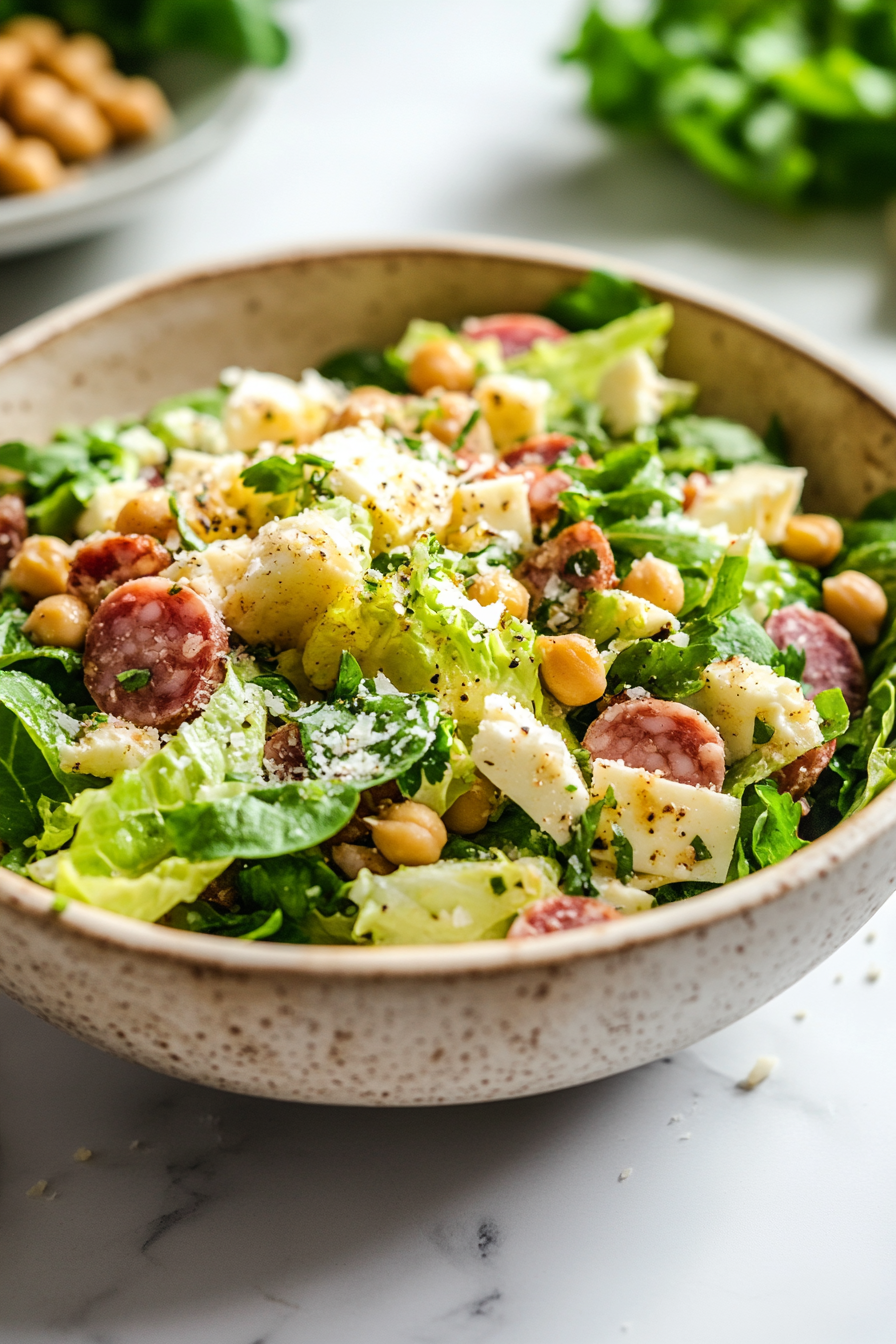 La Scala Chopped Salad Recipe card