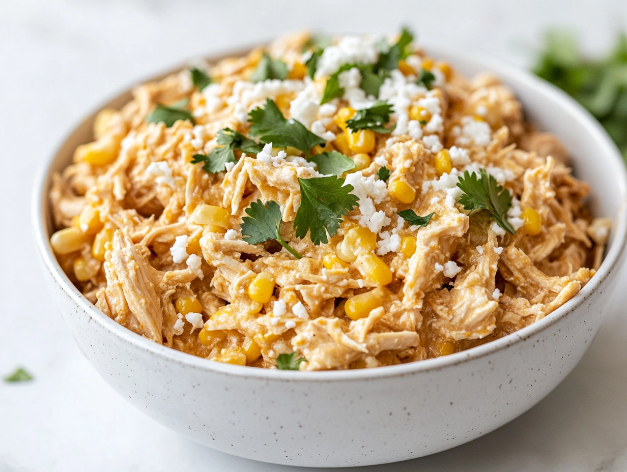 Slow Cooker Street Corn Chicken