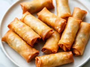 Air Fryer Spring Rolls Recipe featured image