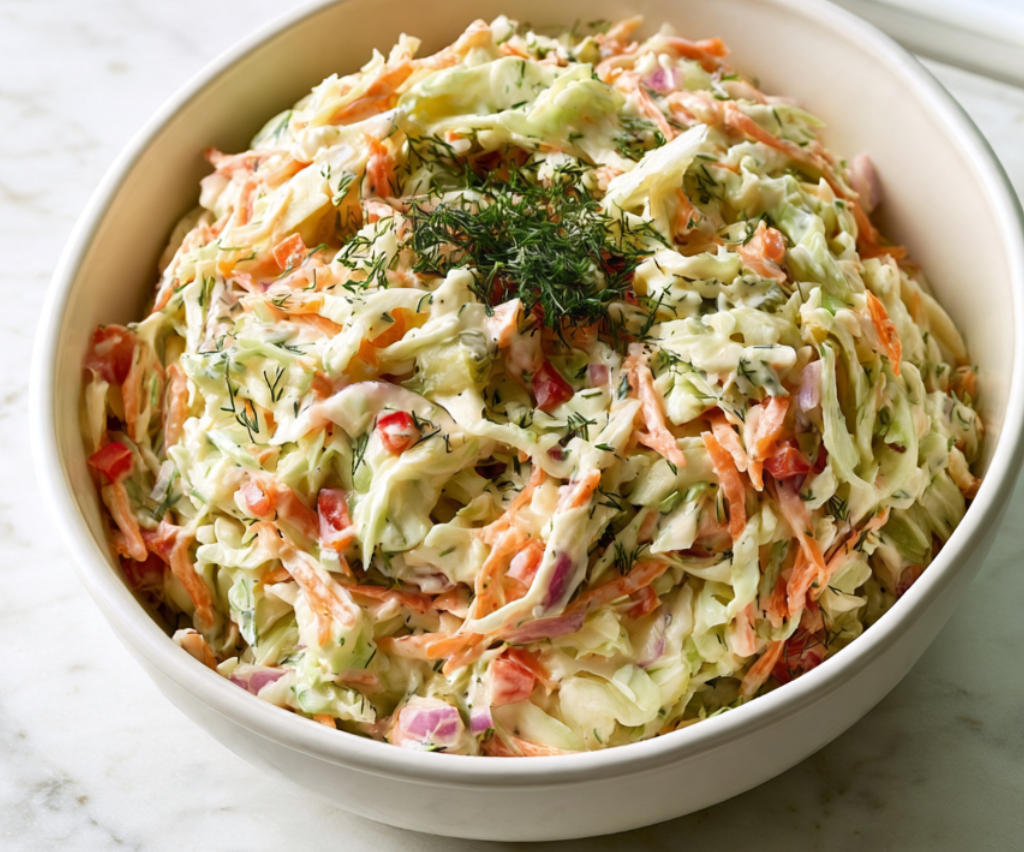 Dolly Partons Coleslaw Recipe featured image