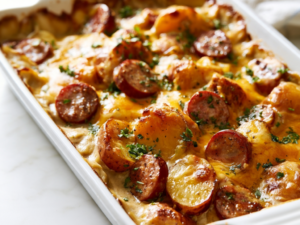 Potato and Sausage Casserole Recipe featured image