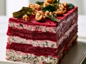 Beetroot and Goat Cheese Terrine Recipe