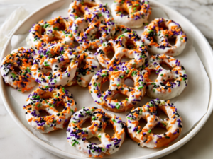 Halloween Pretzel Treats