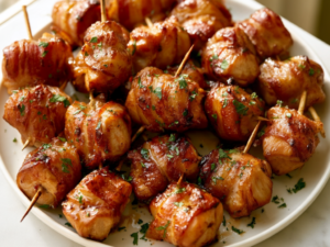 Maple Bacon Chicken Bites Recipe